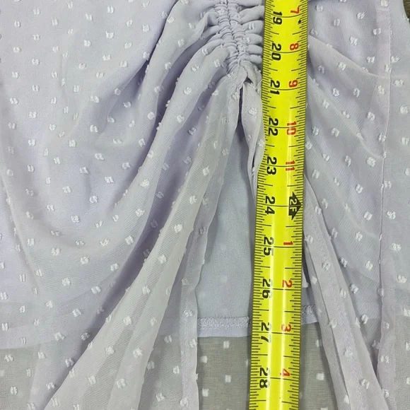 NEW White Fox MANY ROLES Midi Dress -Lilac Size Small - Picture 13 of 14